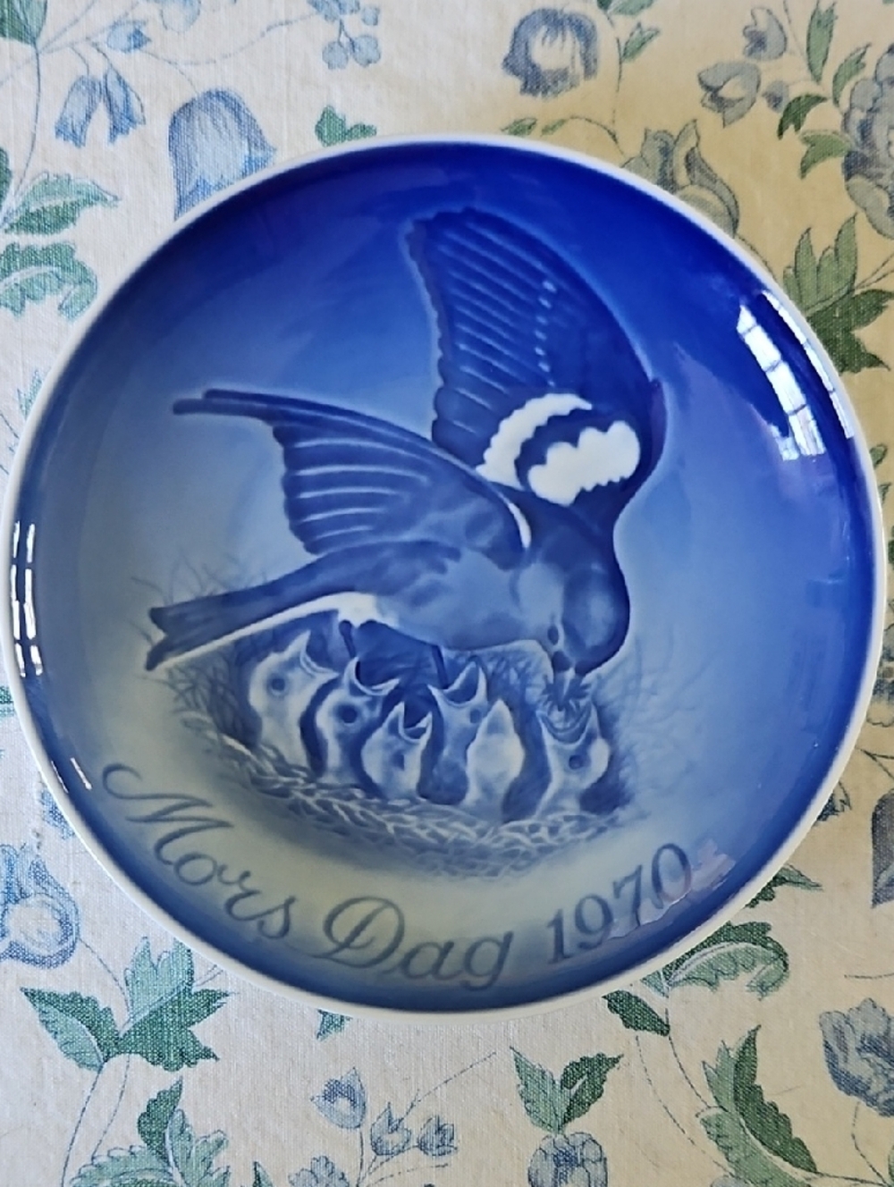 B&G Copenhagen Porcelain Mother's Day Plate